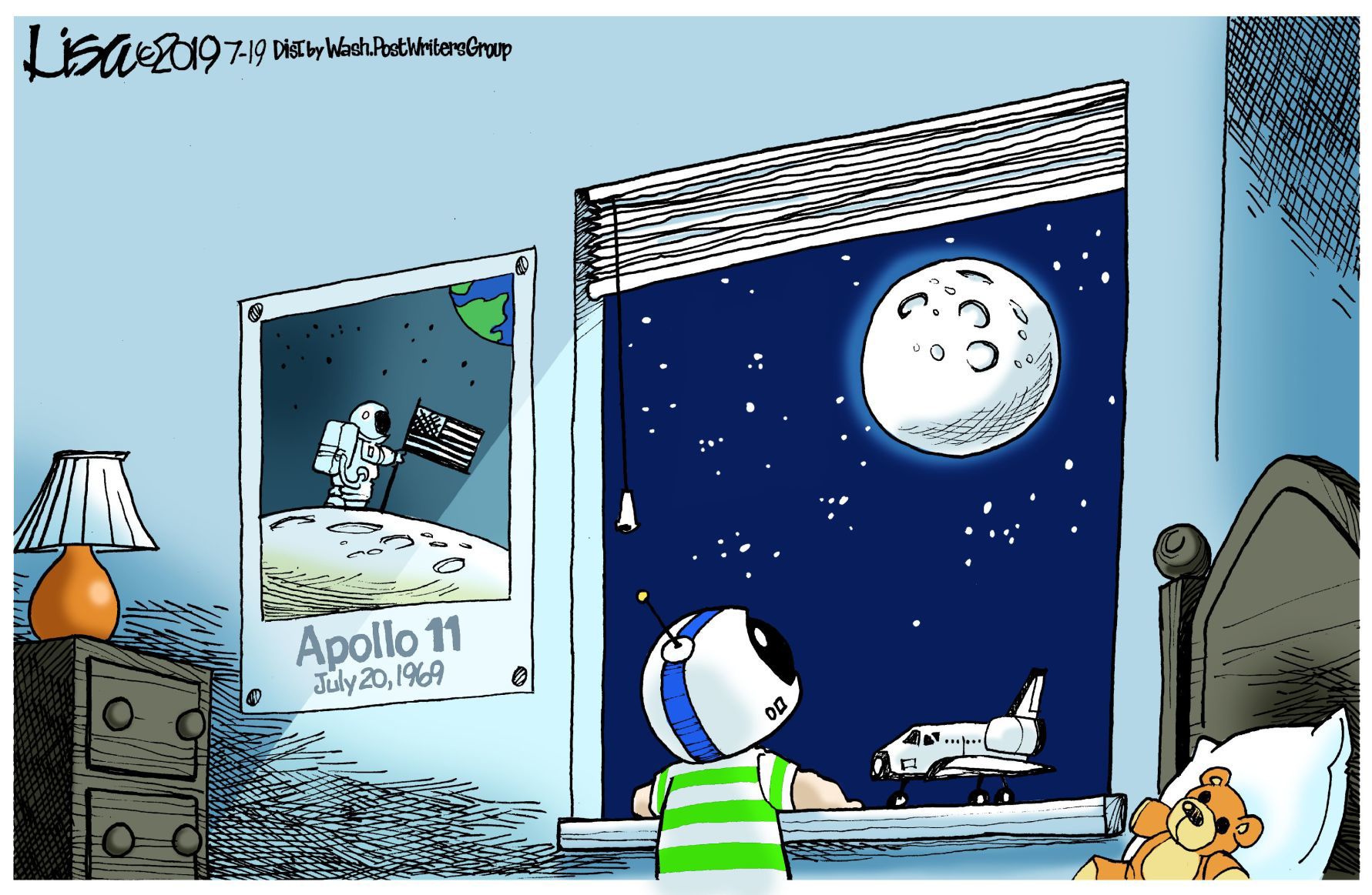 Lisa Benson cartoon